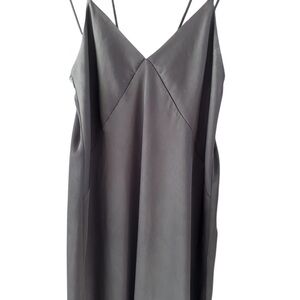 Zara Black 90’s Inspired Slip Dress Size XS